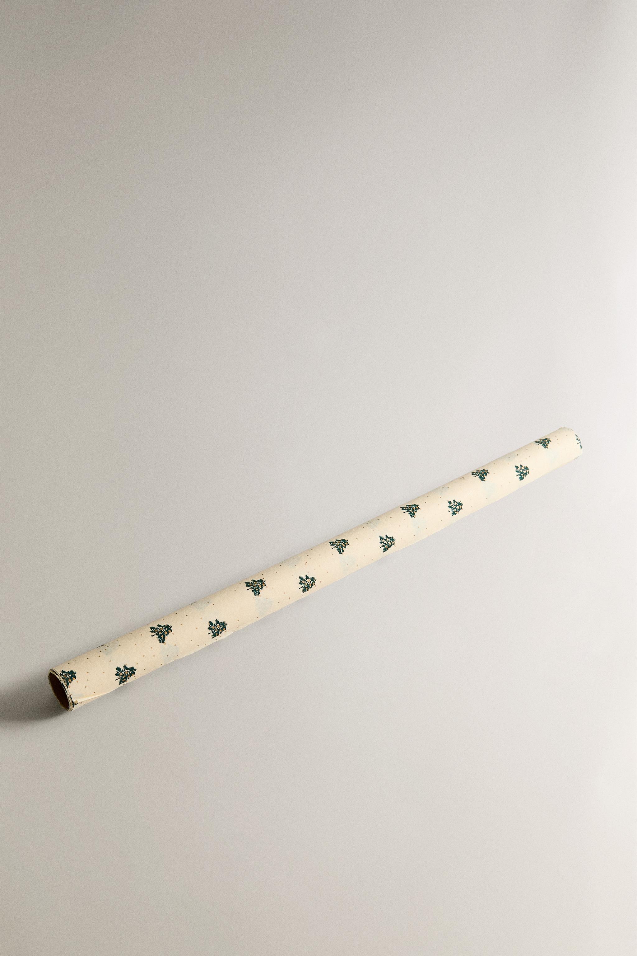 PAPIER CADEAU SAPINS DE NOËL